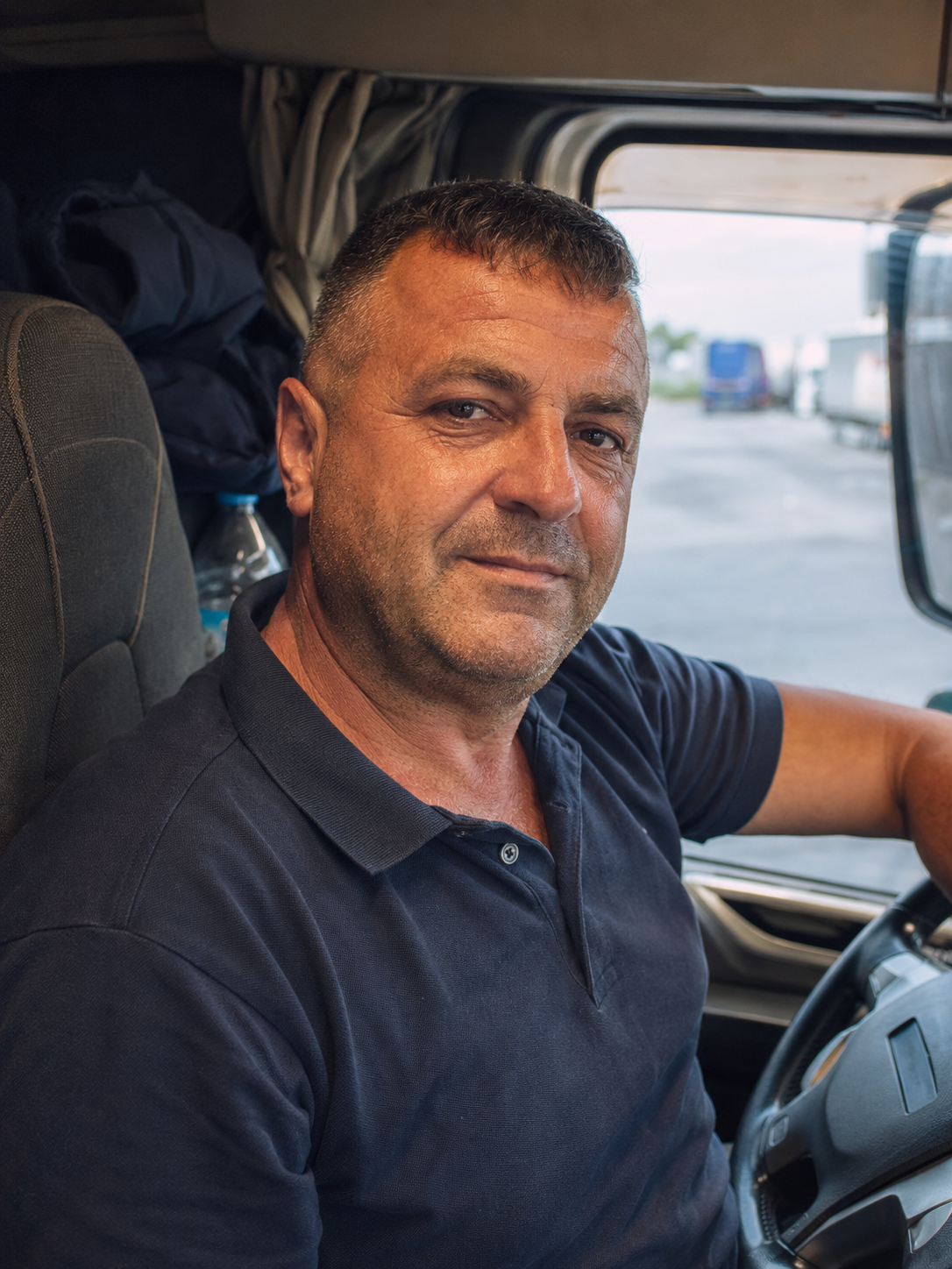 Marco, autotrasportatore, Torino